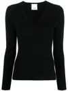 Allude Sweaters In Black