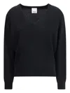 Allude Cashmere Sweater In Black
