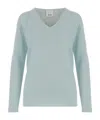 Allude Cashmere Pullover In Gray