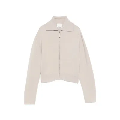 Allude Virgin Wool And Cashmere Knit Cardigan In Multi