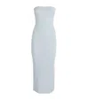Allude Virgin Wool-cashmere Midi Dress In Blue