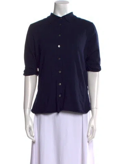 Pre-owned Allude Virgin Wool Crew Neck Sweater In Neutral