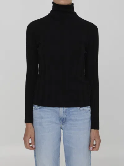 Allude Sweaters In Black