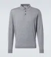 Allude Polopullover Aus Schurwolle In Gray