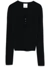 Allude Pullover Aus Schurwolle In Blau