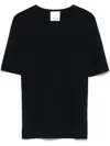 Allude Virgin Wool T-shirt In Blue