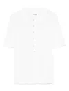 Allude Virgin Wool Top In White