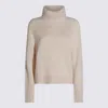 Allude Sweaters Light And Natural In White