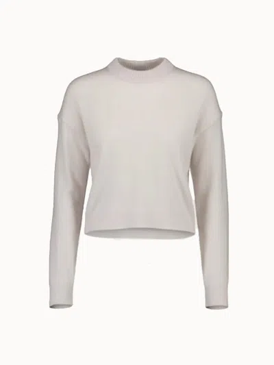 Allude Women's Wool Sweater In Moonlight In Gray
