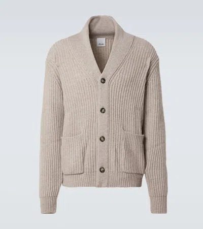 Allude Wool And Cashmere Cardigan In 46