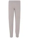 Allude Wool And Cashmere Pants In White