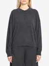 Allude Wool And Cashmere Polo Shirt In Gray