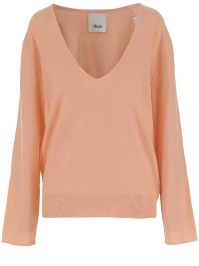 Allude Wool And Cashmere Sweater