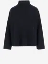 Allude Wool And Cashmere Sweater In Blue