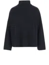 Allude Wool And Cashmere Sweater In Blue