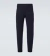 Allude Wool And Cashmere Sweatpants In Blue