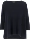 Allude Wool Blend Pullover With Rhinestones And Studs