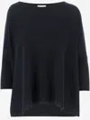 Allude Wool Blend Pullover With Rhinestones And Studs