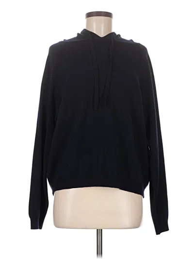 Allude Wool Pullover Sweater In Black