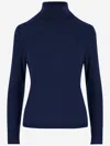 Allude Wool Sweater In Blue