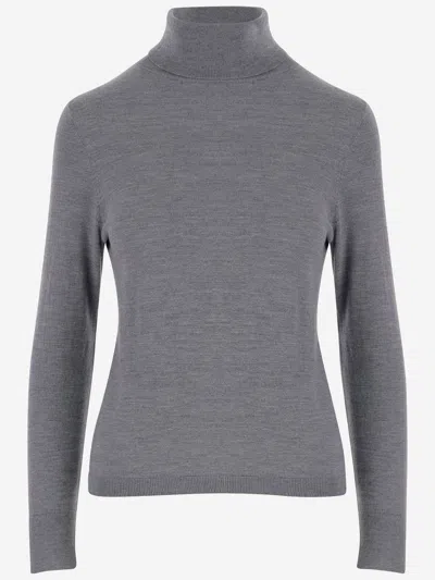 ALLUDE WOOL SWEATER