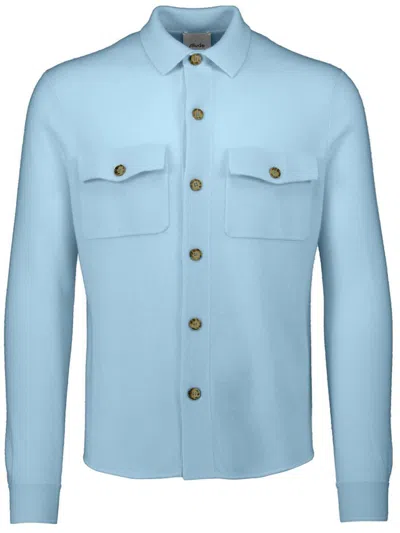 Allude X Leo Mathild Cardigan In Blue