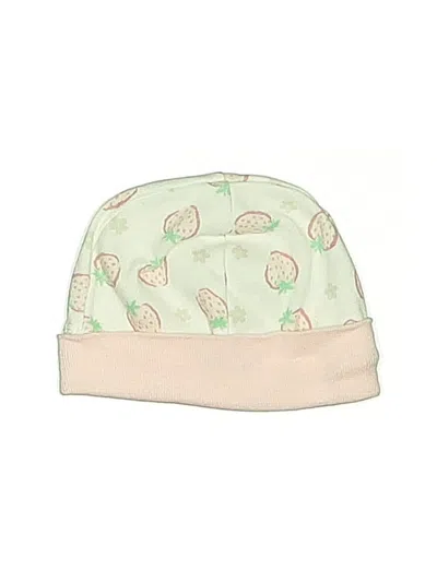 Pre-owned Allura Babies' Beanie Hat In White