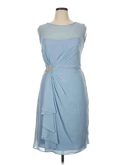 Allure Bridals Cocktail Dress In Blue