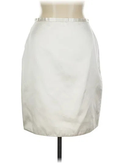 Pre-owned Allure Bridals Formal Skirt In White