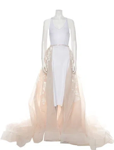 Pre-owned Allure Bridals Long Skirt W/ Tags In Neutral