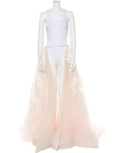 Pre-owned Allure Bridals Wedding Train W/ Tags In Neutral