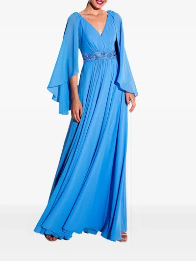 Allure Embellished Maxi Dress In Blue