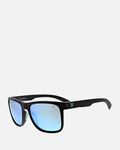 Allure Eyewear Men's New Schoolers Polarized Wayfarer Sunglasses In Shiny Black,blue