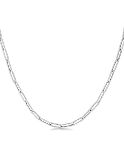 Allurez 14k Pendant Necklace In Silver