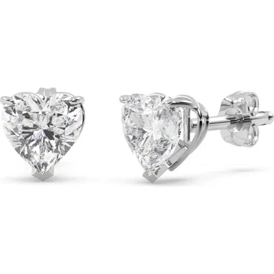 Allurez 2.00ct Heart-cut Diamond Stud Earrings 14kt In Gold