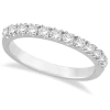 Allurez Diamond Stackable Ring Anniversary Band In Silver