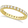 Allurez Eternity Stackable Ring Band 14k In Gold