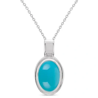 Allurez Oval Natural Cabochon Citrine Pendant Necklace 14k 0.96ct In Metallic
