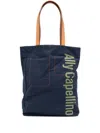 Ally Capellino Logo-print Tote Bag In Blau