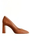 Ally Shoes Bold Block Heel Pump