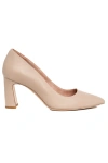 Ally Shoes Bold Block Heel Pump