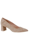 Ally Shoes Lower Block Heel Pump