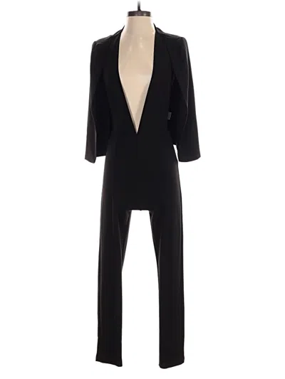 Pre-owned Allyson Collection Jumpsuit In Black