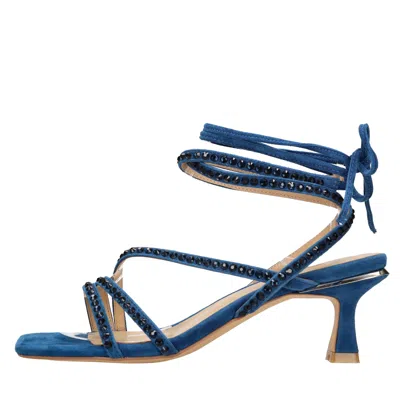 Alma En Pena Sandals Blue In Blu Blu E Verdi