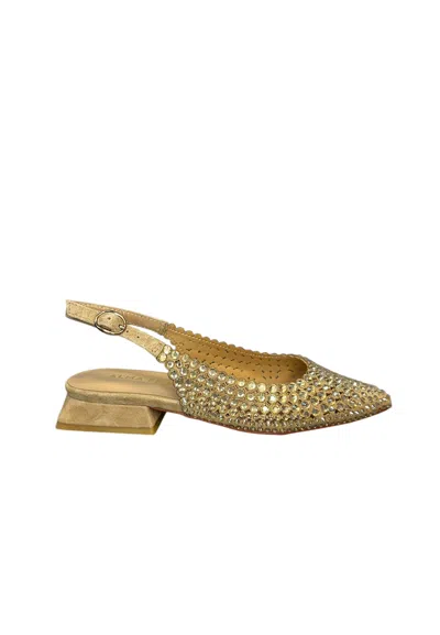 Alma En Pena Woman  Low Sandals In Gold