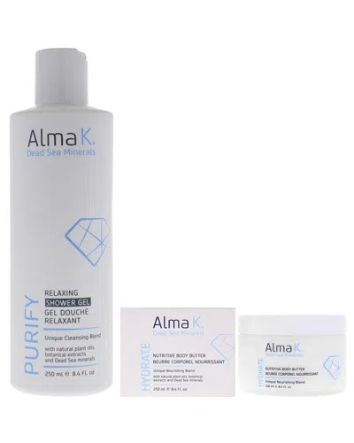 Alma K Women's Relaxing Shower Gel & Nutritive Body Butter Kit
