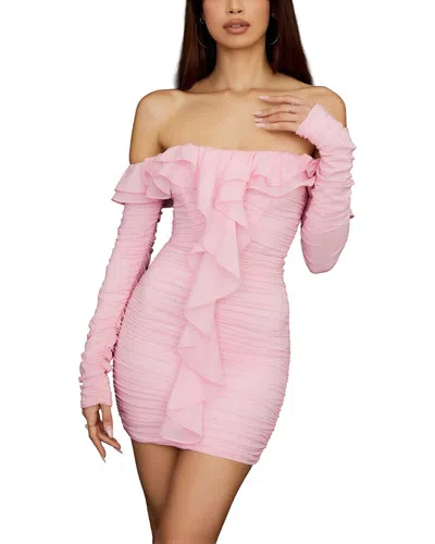 Alma King Bodycon Mini Dress In Pink