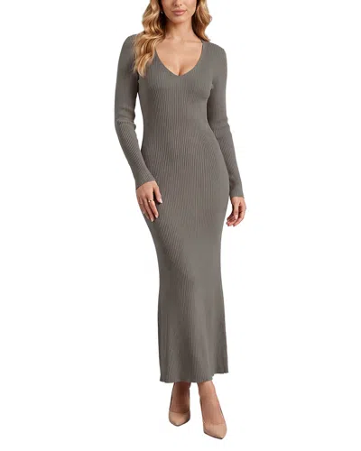 Alma King Maxi Dress In Gray