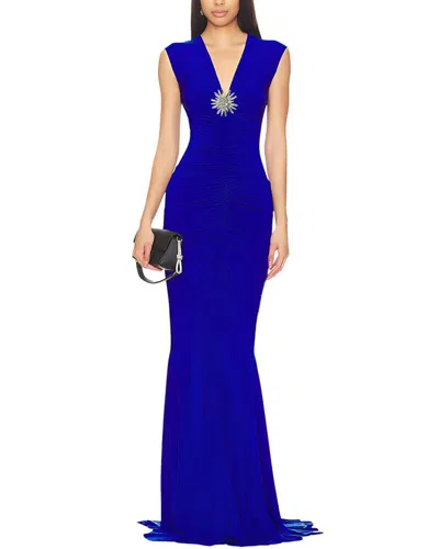 Alma King Maxi Dress In Blue