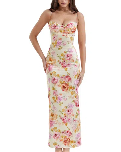 Alma King Maxi Dress In Gold